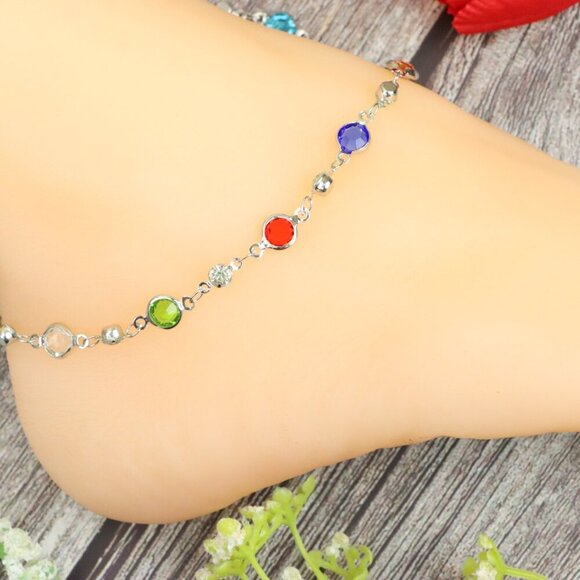 "Elegant Handmade Anklet – Delicate Jewelry for Women, MAR091046 - Picture 8 of 10